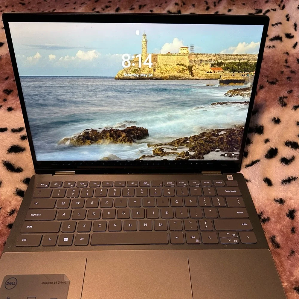 Dell green Business Laptop with Sleek Design